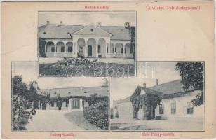 Tibolddaróc, Bottlik, Halasy és Gróf Péchy kastély (fa)