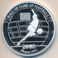 Uganda 2006. 2000Sh Ag "A labdarúgás halhatatlanjainak csarnoka - Magyarország 1960-as évek/Alb...