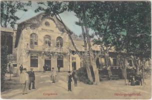 Héviz-gyógyfürdő, Gyógyterem, kiadja Marton Mór (b)