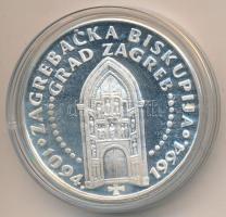 Horvátország 1994. 200K Ag "900 éves a zágrábi Szt. Márk templom" T:PP Tanúsítvánnyal dísz...