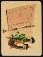 1955 OTP fém kártyanaptár