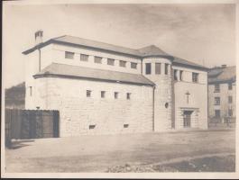 Salgótarjáni ferences rendház, 2 db fotó, 17x12 és 23x17 cm