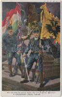 K.u.K. military propaganda, flags, slodiers s: V. Cutta (EK)