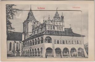 Lőcse, Városháza / town hall leporellocard