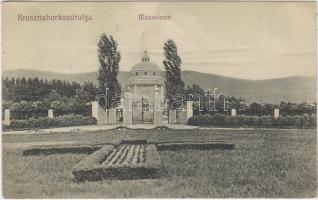Krasznahorkaváralja, Mauzóleum / mausoleum (EK)