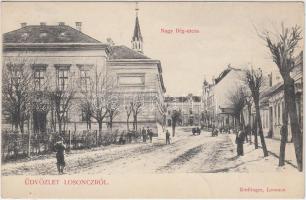 Losonc, Nagy Bég utca / street