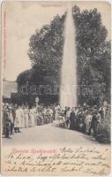 Ránkfüred, Magyar Gejzír, Divald / fountain (EK)