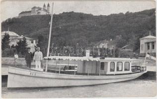 Balatonfüred, Rex motoros hajó, autó (fa)