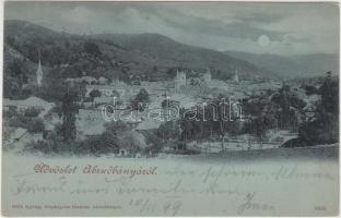 1899 Abrudbánya, Gálfi György kiadása