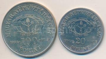 1984. 20Ft + 100Ft "FAO" pár T:BU