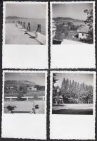 cca 1950-1960 Badacsony, 4 db fotó, 6x9 cm