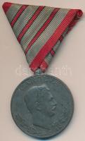 1918. "Laeso Militi" - Sebesültek Érme cink kitüntetés mellszalaggal, szign.: R. Placht T:2- Hungary 1918. "Laeso Militi" - Carolus Combat Wound medal zinc, with ribbon, sign.:R. Placht C:VF