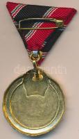 1957. Bányászati Szolgálati Érdemérem arany fokozata mellszalagon T:1