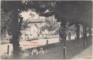 Diósgyőr, Vasgyár I. sz. kapu bejárata (EK)