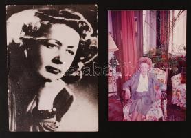 Szálasi Ferencné (szül. Lutz Gizella) aláírása az őt ábrázoló fotókon