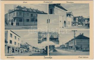 Tornalja, Városháza, posta, utca, Tiszti lakások / town hall, post office, street, officers' apartments (EK)