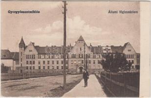 Gyergyószentmiklós, Állami főgimnázium / grammar school