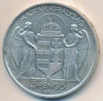 1939. 5P Ag "Horthy-balra" T:2,2- Adamo P8.2