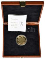 Belgium 2003. "Paola és Albert 1993-2003" Au emlékérem dísztokban tanúsítvánnyal (11g/0.75...