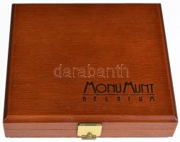 Belgium 2003. "Baldvin 1930-1993" Au emlékérem dísztokban tanúsítvánnyal (11g/0.750/30mm) ...