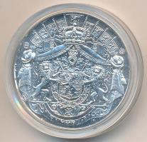 Belgium 2003. "75 éves Fabiola belga királyné" Ag emlékérem dísztokban, tanúsítvánnyal (11...