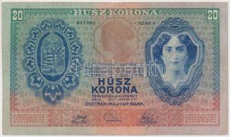 1907. 20K T:restaurált