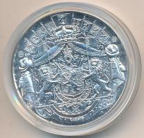 Belgium 2003. "Paula belga királyné és II. Albert belga király" Ag emlékérem dísztokban, t...