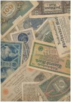 Német Birodalom 1910-1923. 20db vegyes bankjegy T:vegyes Germany 1910-1923. 20pcs of mixed banknotes C:mixed