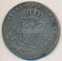 Német Államok / Poroszország 1802A 1/3 Tallér Ag "III. Frigyes Vilmos" T:3 German States / Prussia 1802A 1/3 Thaler Ag "Friedrich Wilhelm III" C:F Krause KM# 380