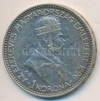 1896KB 1K Ag "Millenium" T:2- Adamo K5.2