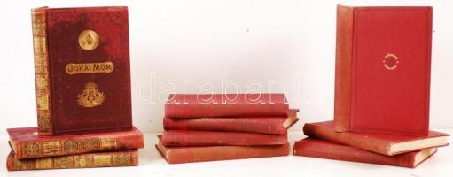 Jókai Mór 10 kötet. Budapest, 1904-1930, Révai Testvérek kiadása. Díszes keménykötésű, aranyozott. K...