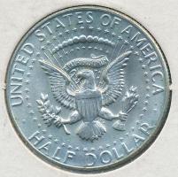 Amerikai Egyesült Államok 1969D 1/2$ Ag "Kennedy" T:1- USA 1969D 1/2 Dollar Ag "Kennedy" C:AU