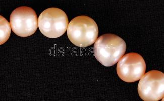 Tenyésztett gyöngy nyaklánc , h: 42 cm / cultured pearl necklet
