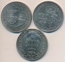Portugália 1988. 250Esc "Szöuli Olimpia" + 1993. 200Esc "Tanegashimi" +  1997. 200Esc "José de Anchieta" T:1,1- Portugal 1998.. 250 Escudos "Seoul Olympics" + 1993. 200 Escudos "Tanegashimi" + 1997. 200 Escudos "José de Anchieta" C:UNC,AU