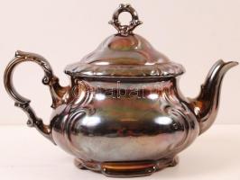 Bavaria porcelán 6 személyes teáskészlet, kanna, cukortartó, tejkiöntő, 6 csésze és csészealj, jelze...