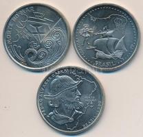 Portugália 1999. 200Esc "Pedro Alvarez Cabral" + 1999. 200 Escudos "Halál a tengeren&...