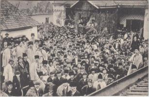1905 Vajdahunyad, Hunedoara; amintire de la alegerea; Adler photo / elections, folklore (EK)