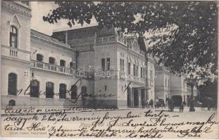 Nagyvárad, Indóház; Helyfi László kiadása / railway station (Rb)