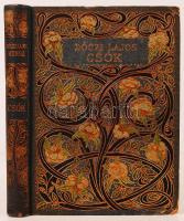 Dóczi Lajos: Csók. Kiadói aranyozott gerincű, festett egészvászon kötés, aranyozott lapszélek, kopot...