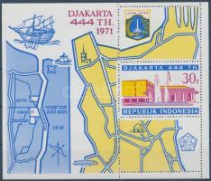 1971 444 éves Jakarta városa blokk Mi 18