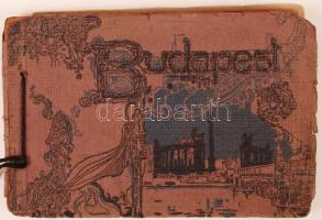 cca 1930-1940 Budapest, leporellós füzet 29 képpel