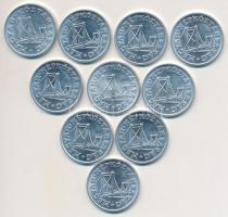 1981-1990. 50f (10xklf) T:1-