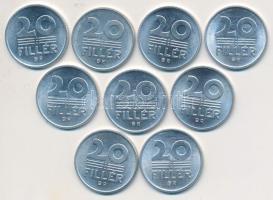 1981-1990. 20f (9xklf) T:1,1-