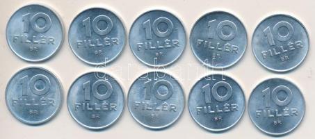 1981-1990. 10f (10x) T:1,1-,2