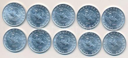 1981-1990. 10f (10x) T:1,1-,2