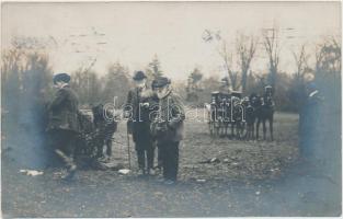 Prinzregent Luitpold von Bayern auf der Jagd / Prince Regent Luitpold of Bavaria, hunting