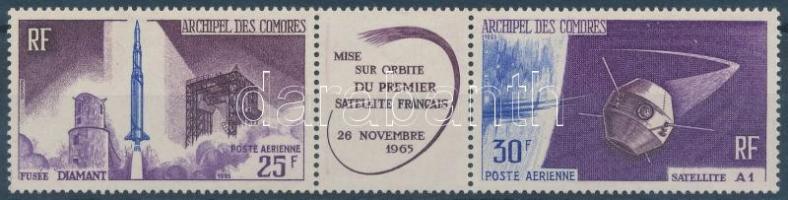 Első francia műhold hármascsík First French satellite stripe of 3