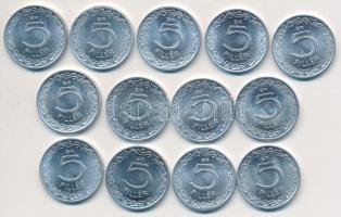 1971-1983. 5f (13xklf) T:1,1-