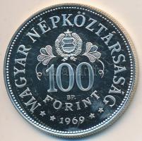 1969. 100Ft Ag "Tanácsköztársaság" T:PP Adamo EM35
