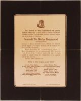 1881-1942 12 db különböző gyászjelentés, 6 db postázva